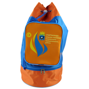 СМ-017 Рюкзак-торба для с накладным карманом (d28х50)